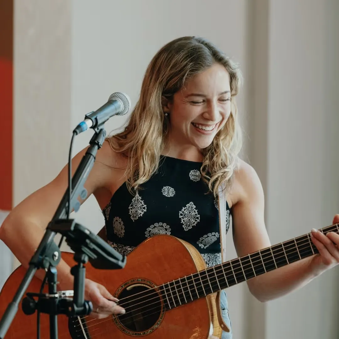 Abby Brown performing live in Denver, CO
