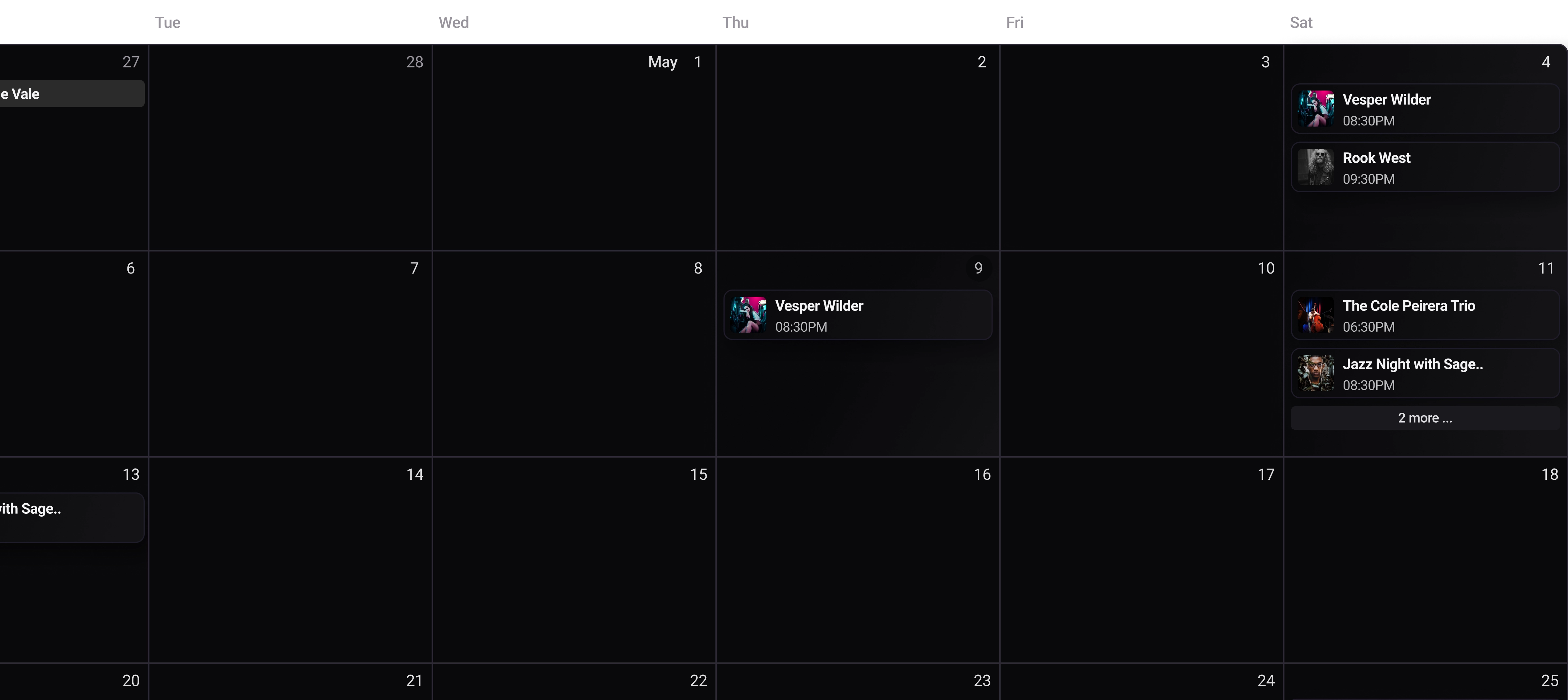 Performance Dashboard