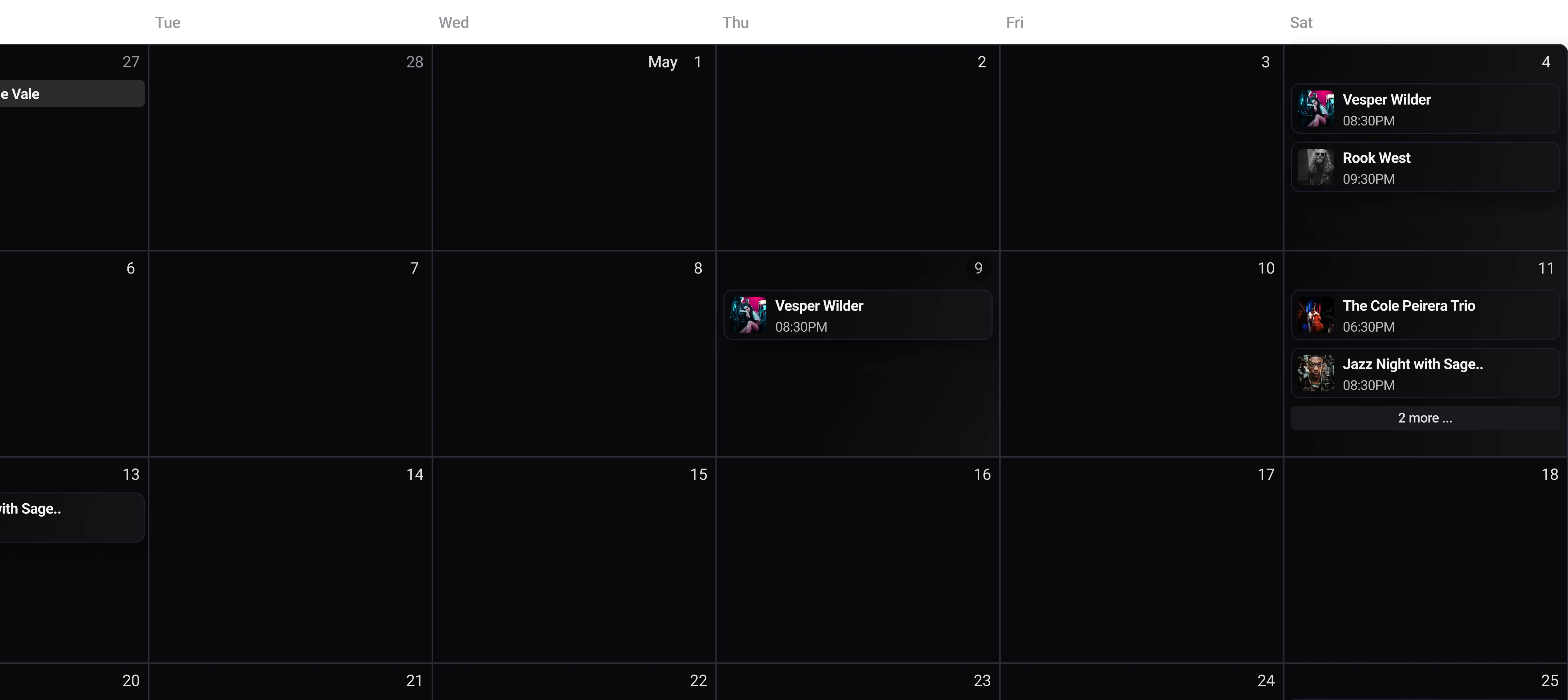 Performance Dashboard