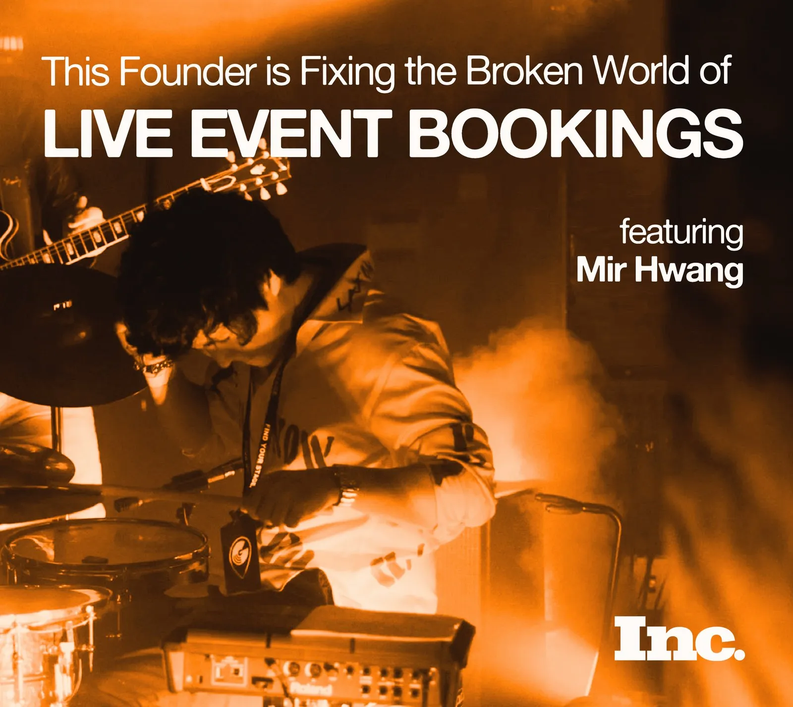 The Founder Reimagining Live Event Bookings