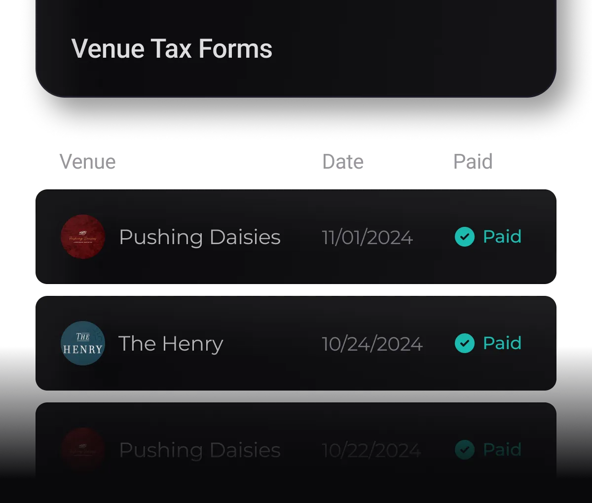 Gig payout automatically deposited in the GigFinesse app